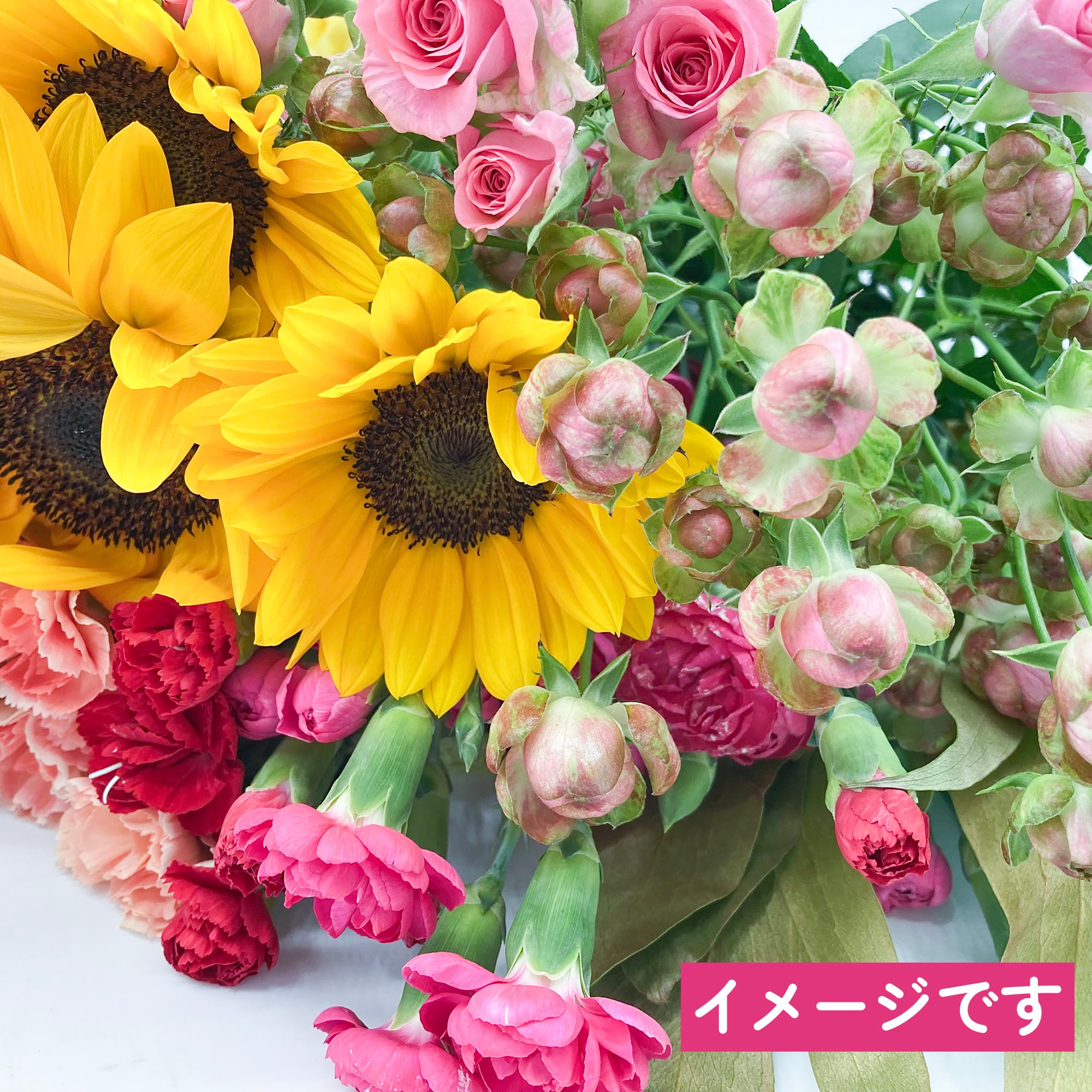 箱いっぱいのお花、届きます。｜スマフラおまかせ30本BOX｜おまかせ