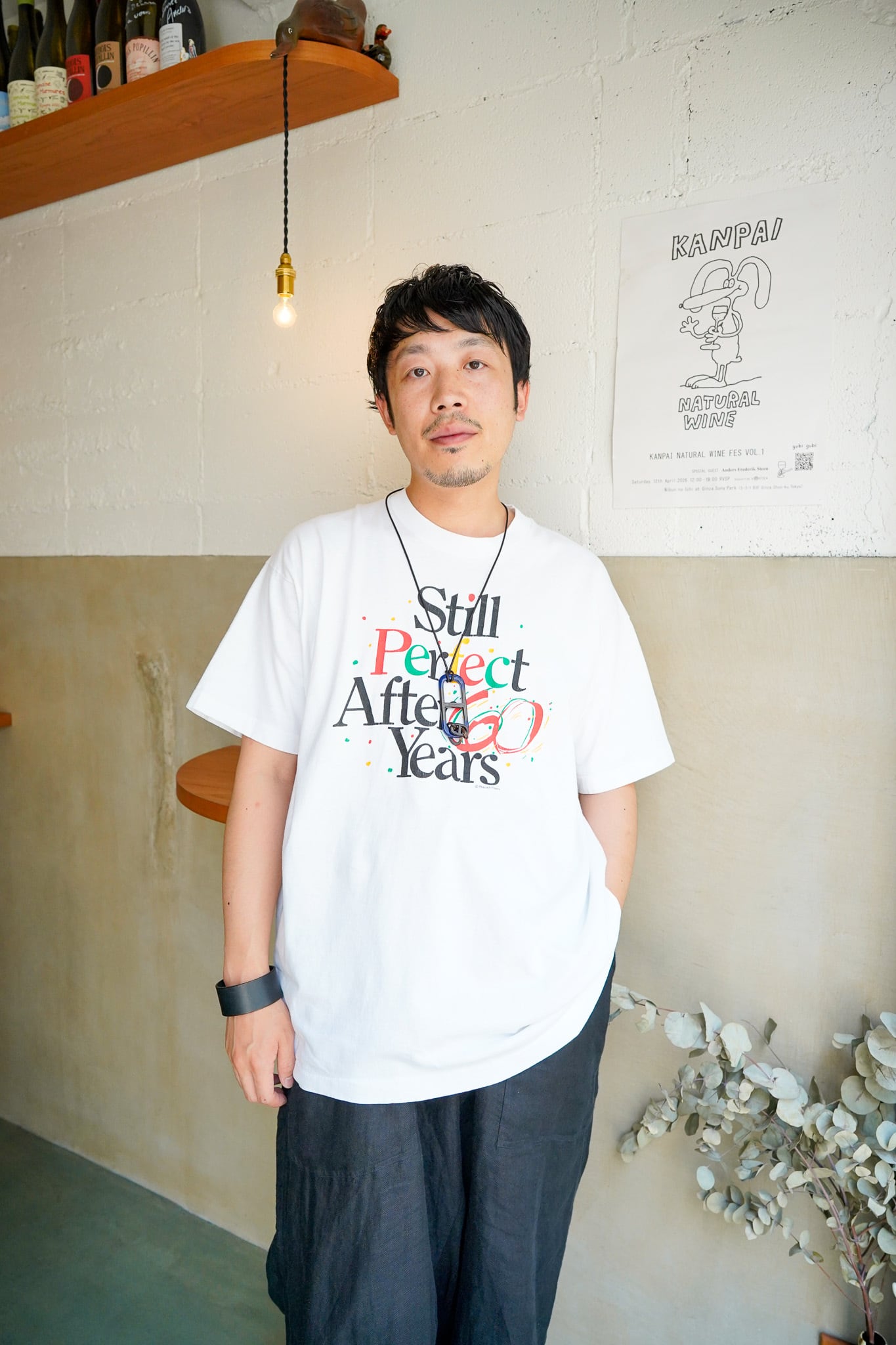 【1990s】"Fruit of the Loom" 60th Birthday Souvenir T-shirts / 6-106