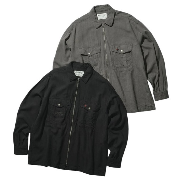 MOUNTAIN RESEARCH (マウンテンリサーチ) - Lodge Shirt Black MTR4415