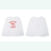 ”GOOD TIMES”IMAKOKONIオリジナル ルーズロングTシャツ i0423