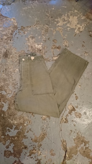 40〜50s "US ARMY M-47 HBT PANTS" 13 STAR