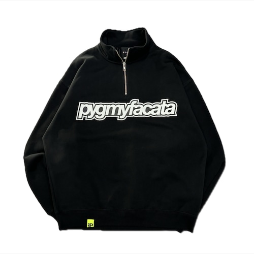 23AW pygmyfacata HALFZIP SWEAT