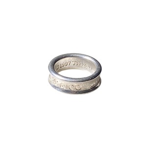 vintage 1997’s TIFFANY silver ring “1837” (size 8)