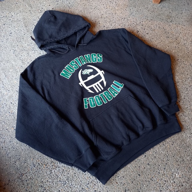 カレッジプリント パーカー used [202031]