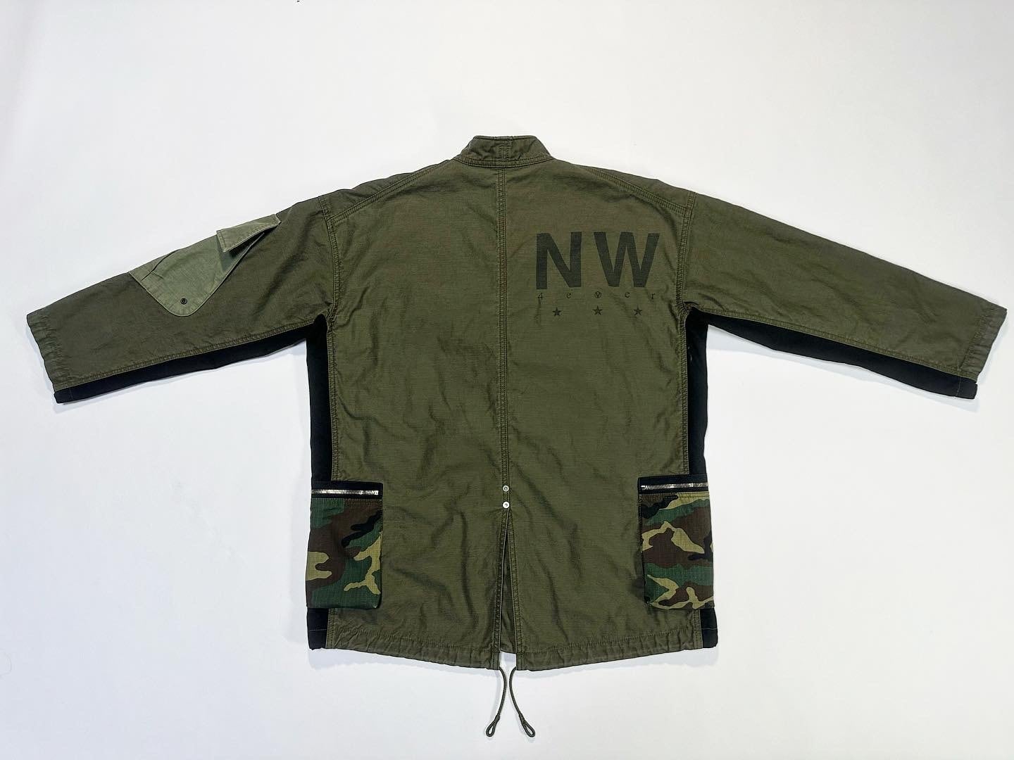 23SS Sulfide Dyeing Back Satin Kimono Shirts / 硫化染めバックサテン着物シャツ | 【FURY】Manual Works / Contemporary official web store powered by BASE