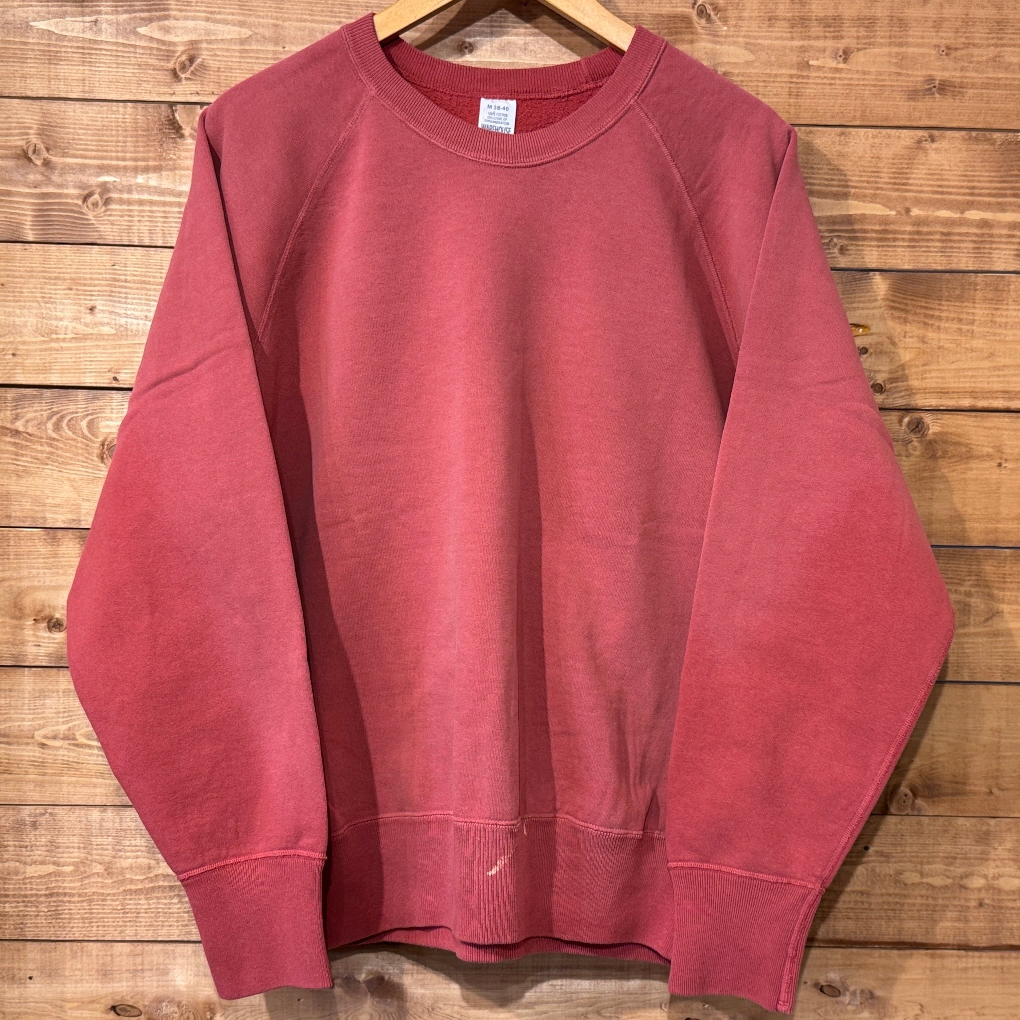 0 WAREHOUSE ウエアハウス Lot FADED スウェット | セコハン ラグラン 