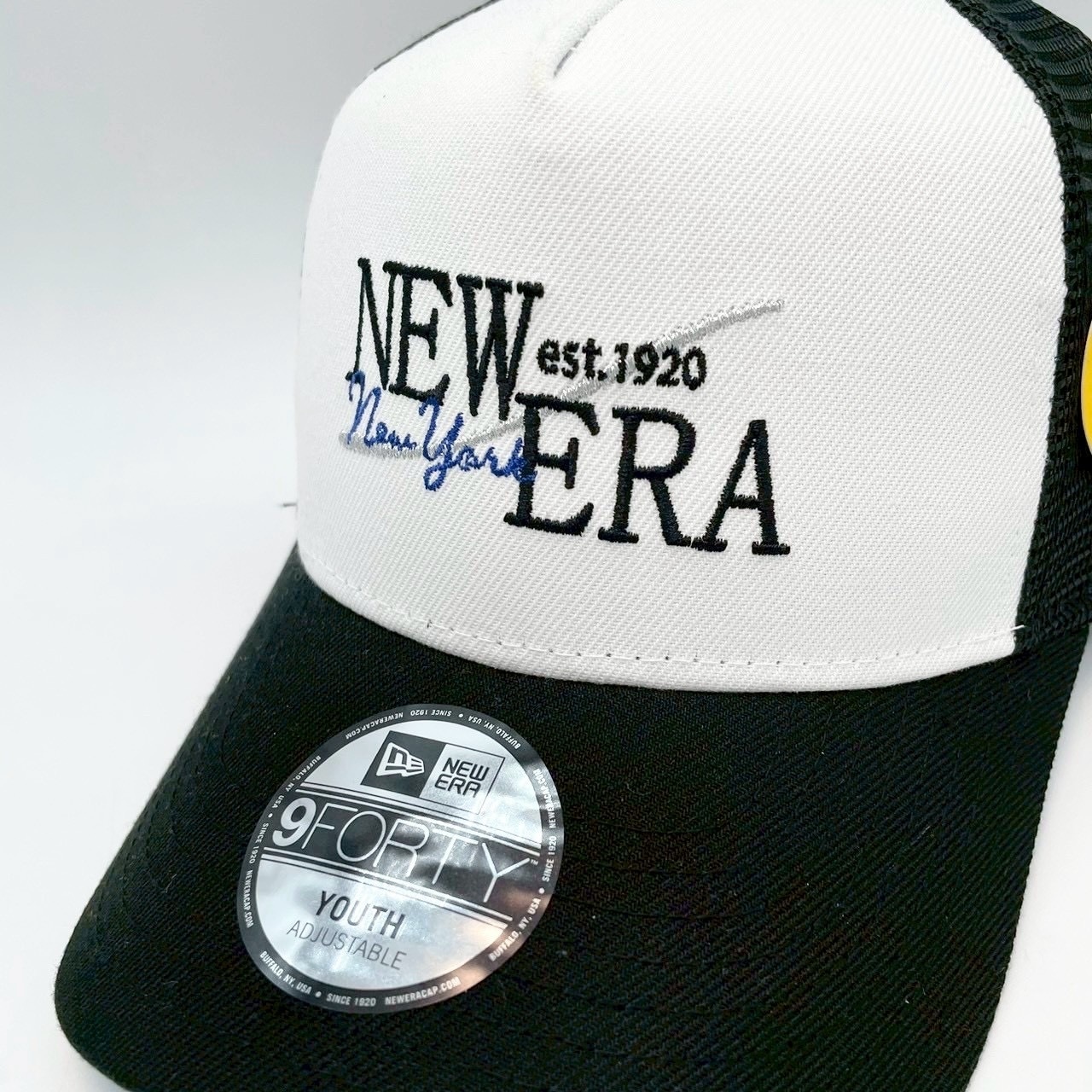 キッズ Youth NEW ERA 9FORTY/940 A-Frame トラッカー Wind Logo / ウィンド ロゴ