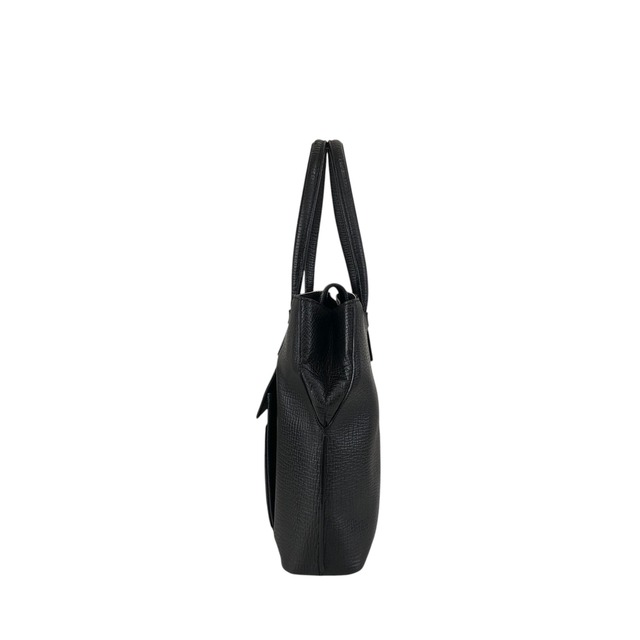 LOEWE ロエベ ハンドバッグ ブラック ロゴ型押し レザー vintage ヴィンテージ オールド xvn4mm