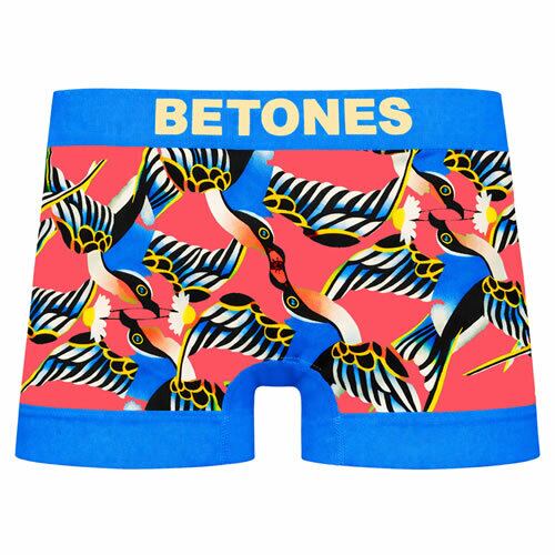 BETONES ビトーンズ SKID3 BLACK メンズ フリーサイズ ボクサーパンツ
