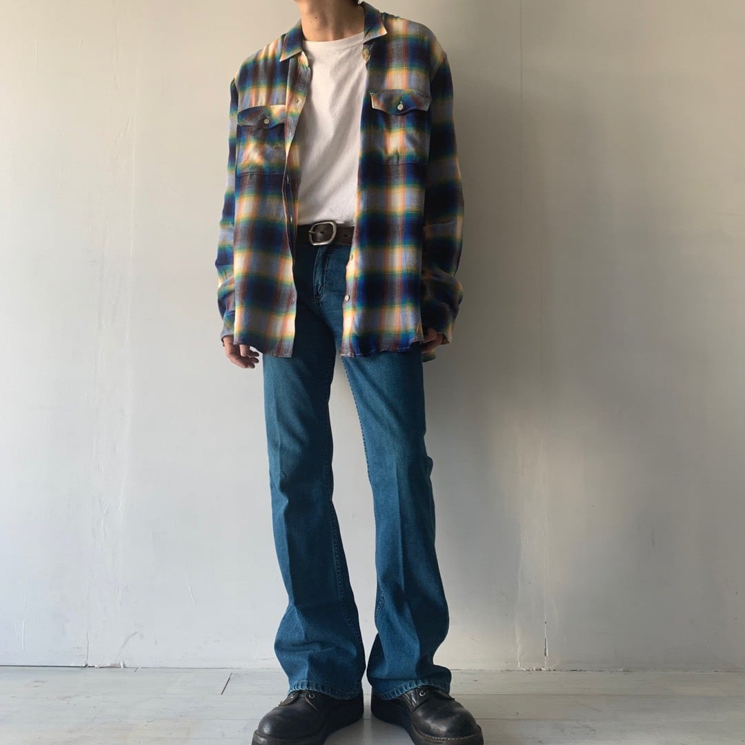 極上◎ GAP× PENDLETON- shadow check rayon 極上◎ GAP× PENDLETON- shadow check rayon