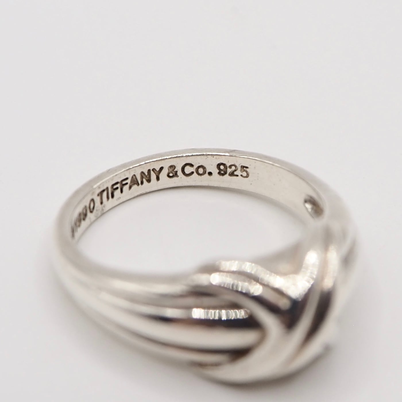 Tiffany&Co. 約13号 シグネチャー リング シルバー925 ティファニー
