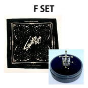 【数量限定セットF】バンダナ+Double Cross バンダナリング Gold