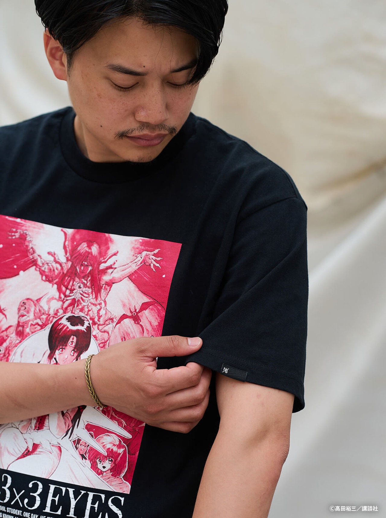 「3×3EYES」T-Shirt／ Crimson