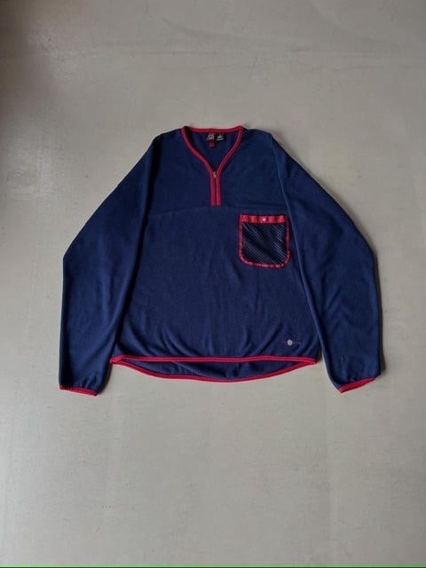 ネイビー×レッドXL：00s patagonia LOTUS DESIGNS パタゴニア ロータス