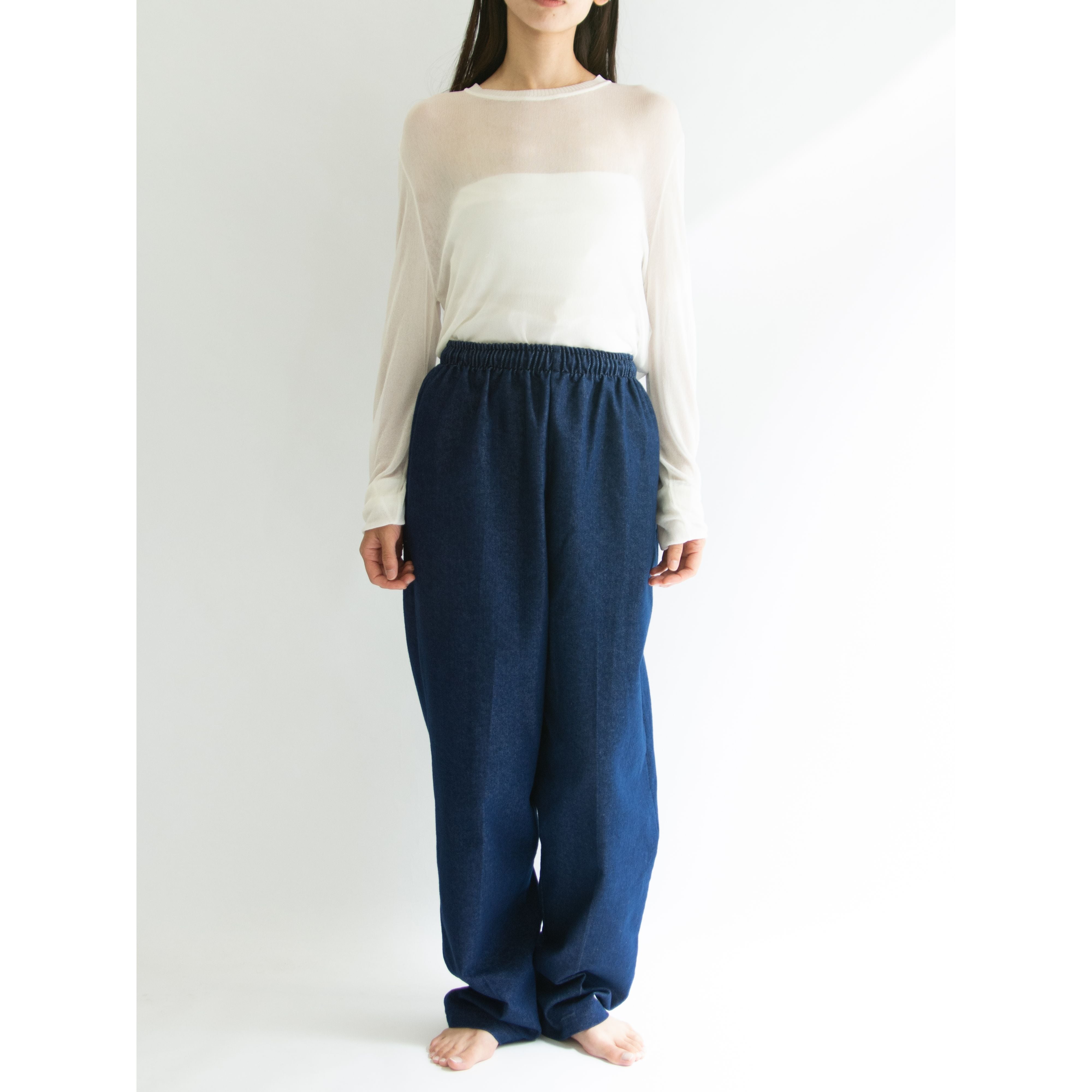 【Salvatore Ferragamo】Made in Italy Rayon-Nylon Sheer Sweater（サルヴァトーレ フェラガモ イタリア製レーヨンナイロン シアーセーター ニット）