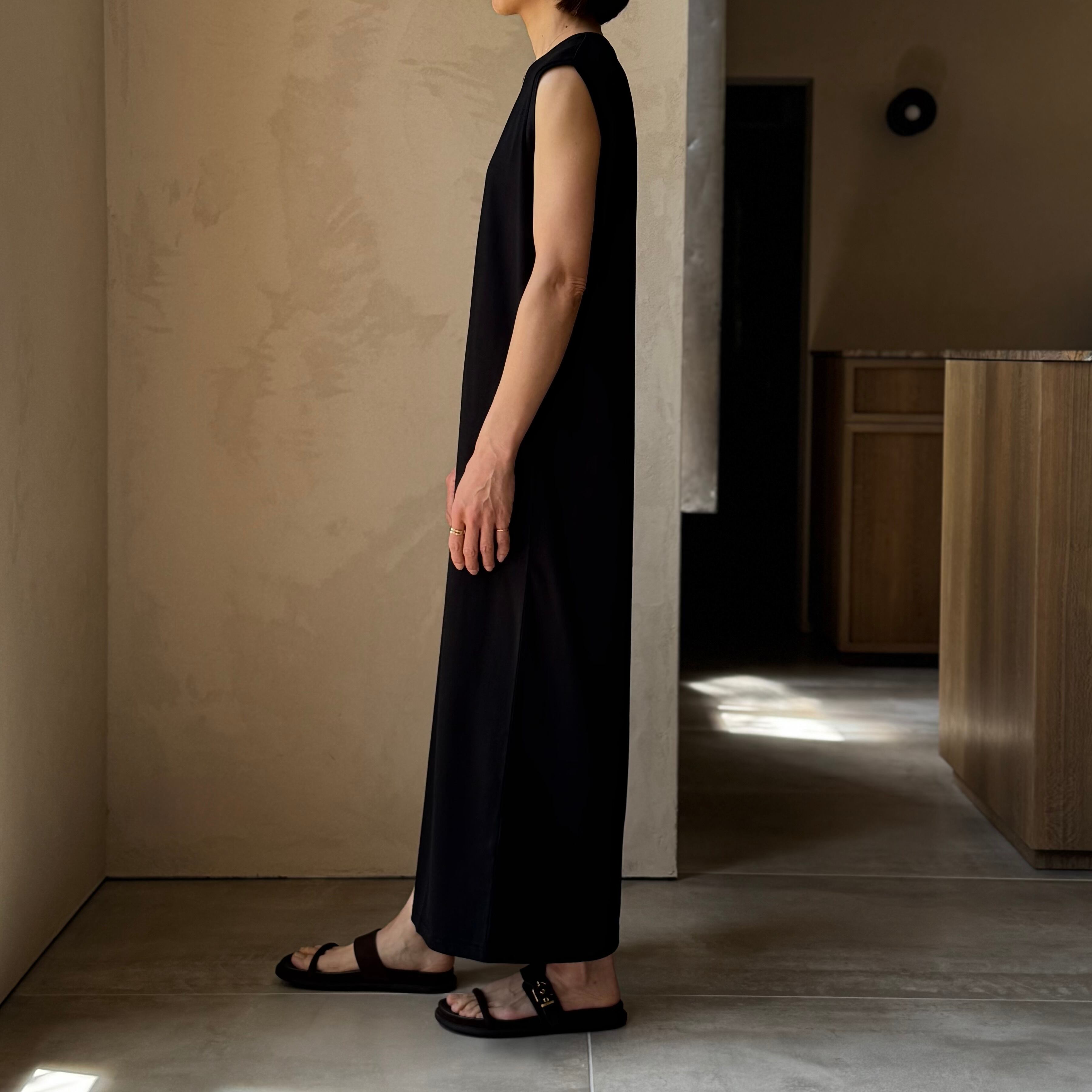 ATON｜SUVIN 60/2 TANK TOP DRESS | HJ GALLERY