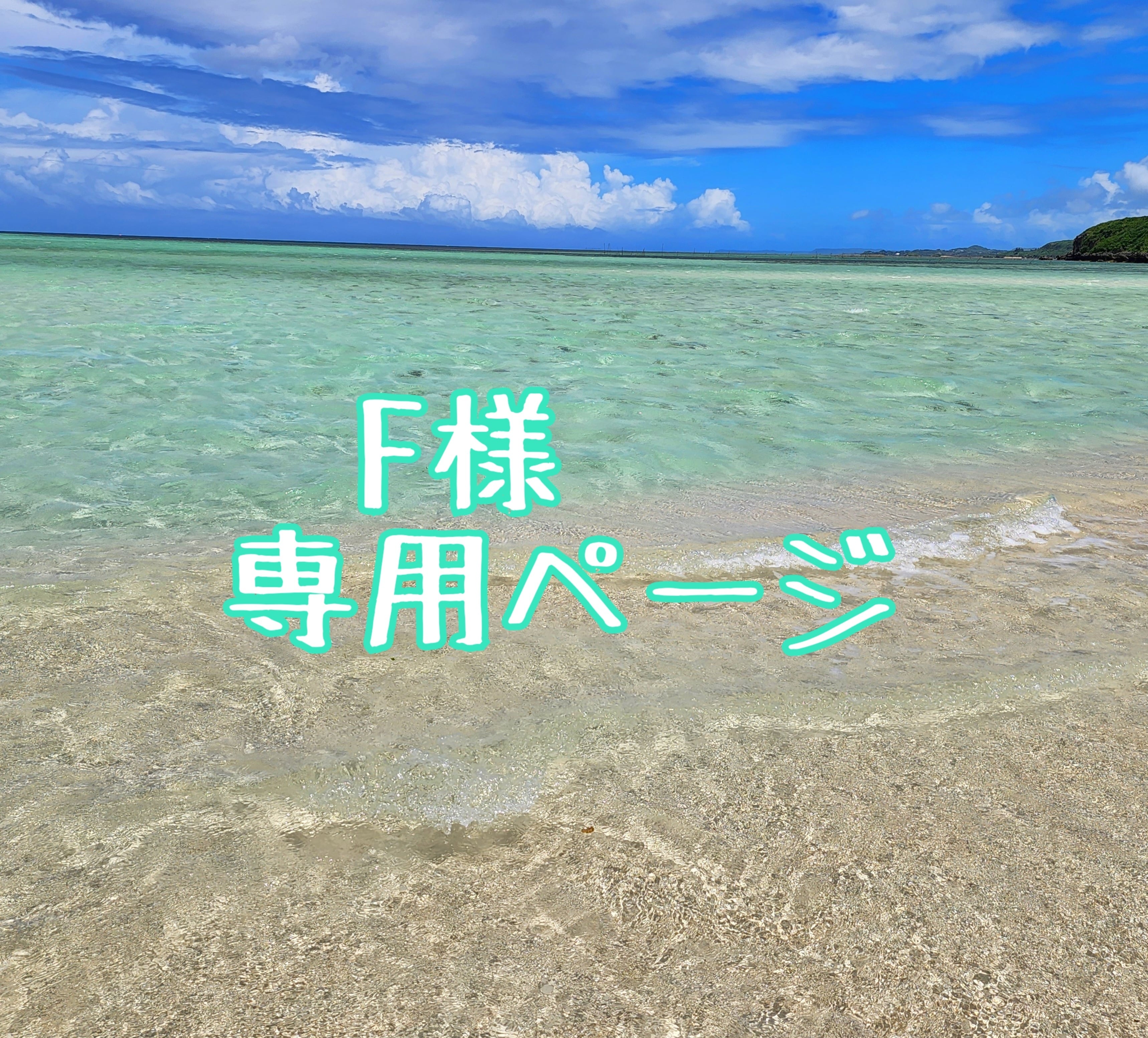 F様専用ページ | Leaf Edgez