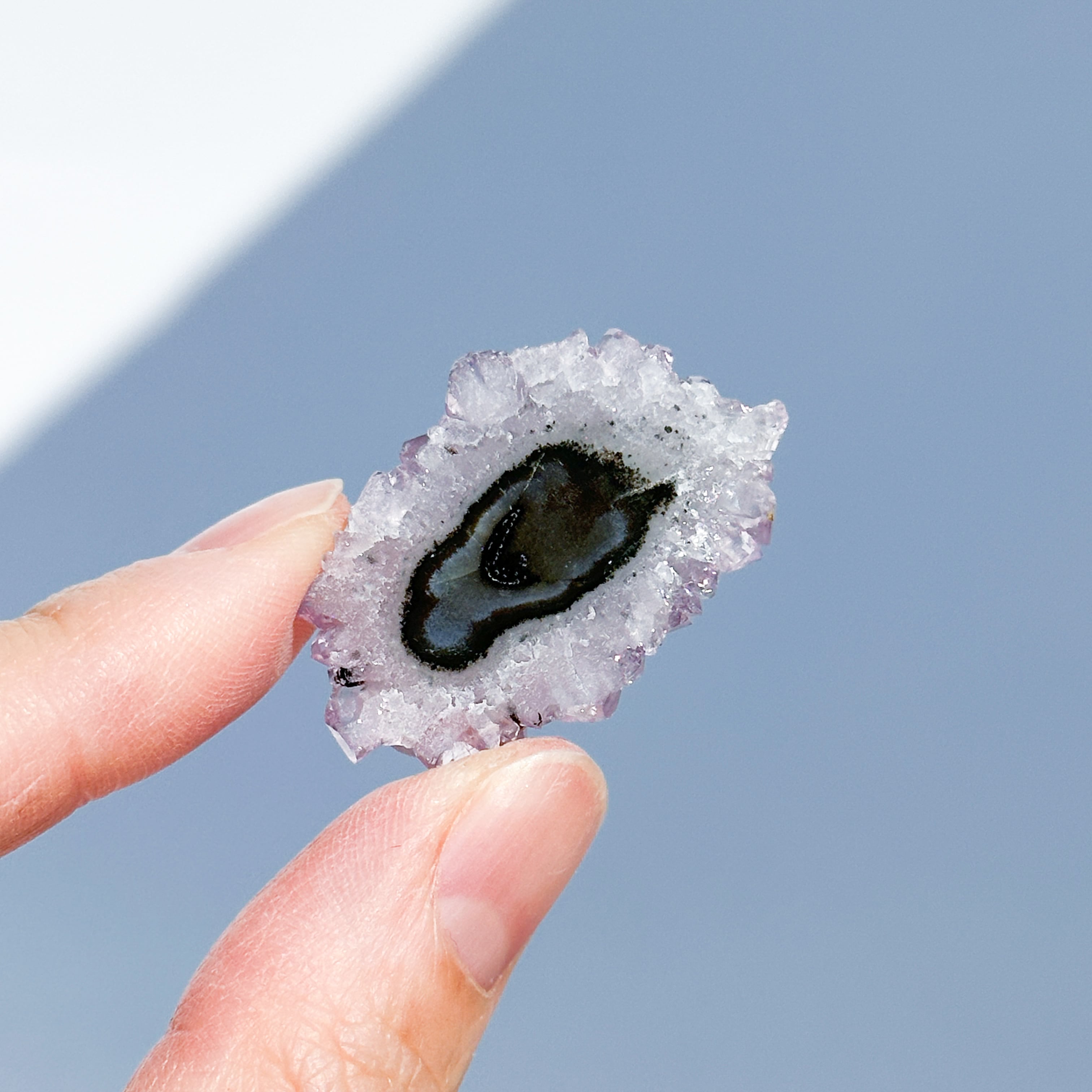 ウルグアイ産フラワーアメジスト 原石54◇ Flower Amethyst ◇天然石