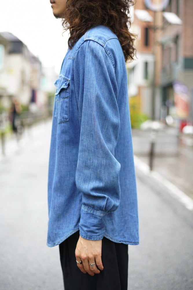 JC Penney] Vintage Denim Western Shirt 