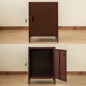 DELIO　宅配ボックス大容量1ドア　BK/BR/GN/WH