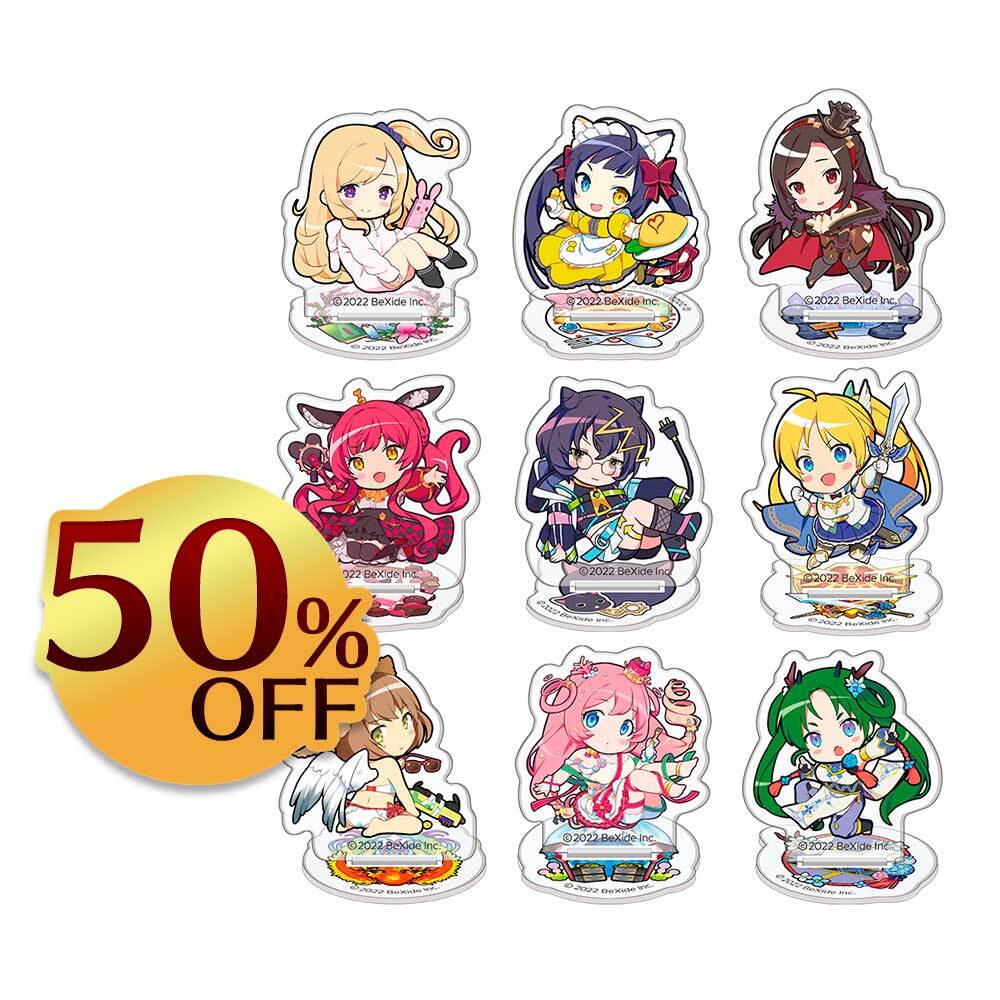 どこでもいっしょ』アクリルフィギュアセット | BeXide SHOP