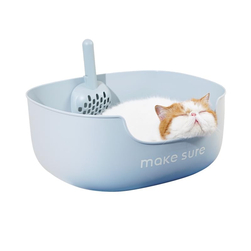 新着商品】Topzoo 猫 ケージ トイレ付き トイレ一体型 防臭 飛散軽減 2