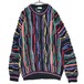 [PURELY AUSTRALIAN CLOTHING - Made In Australia] Vintage COOGI pattern 3D crew neck knit [1990s-] Vintage Knit