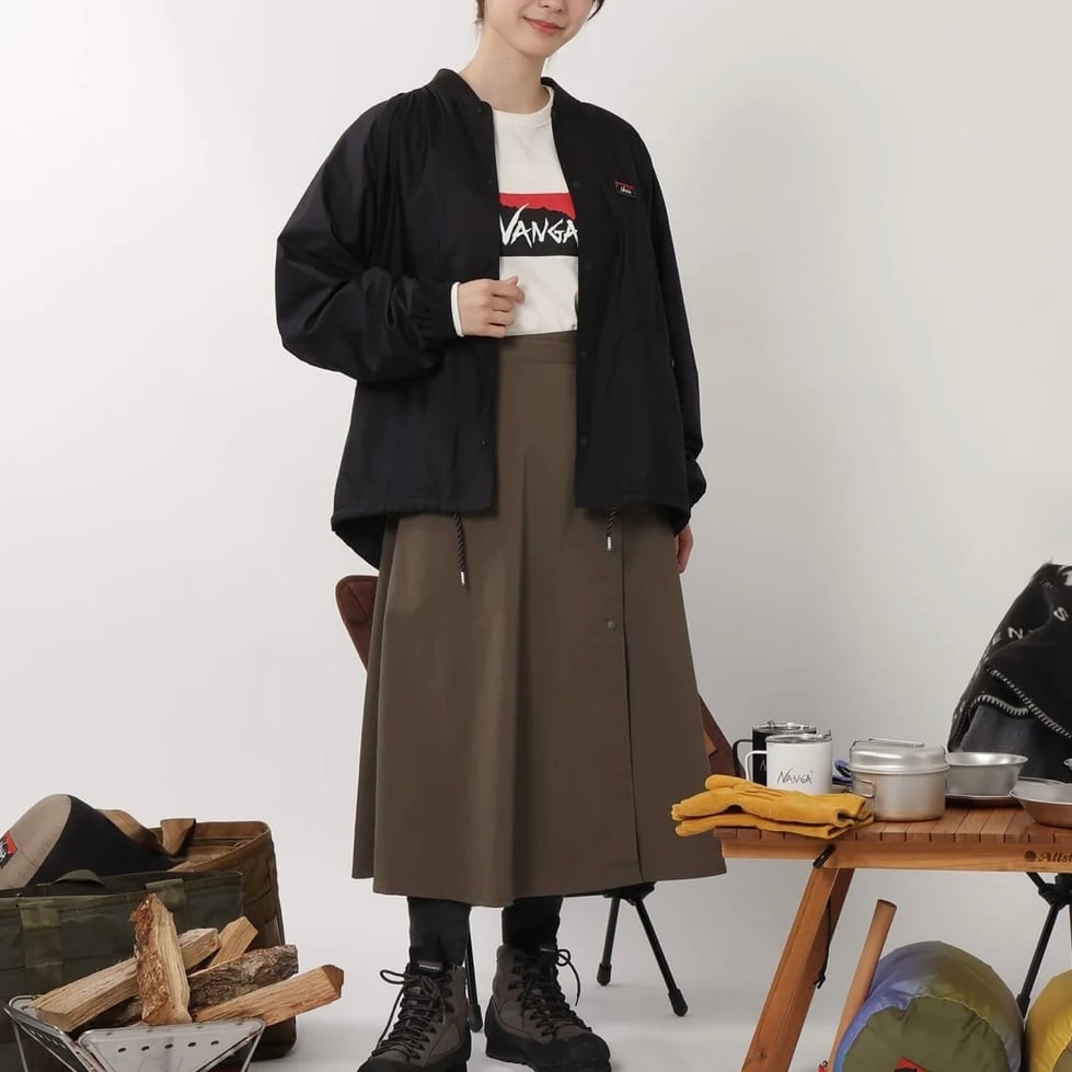 Nanga コーチジャケット RIB COLLER COACH JACKET | full of life Nanga コーチジャケット RIB COLLER COACH JACKET | full of life