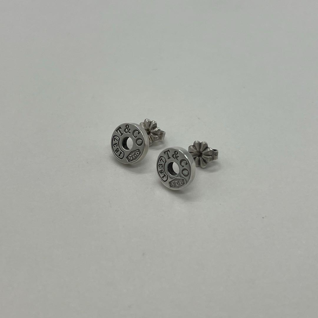 ティファニー 1837 サークル ピアス SV925 シルバー レディース