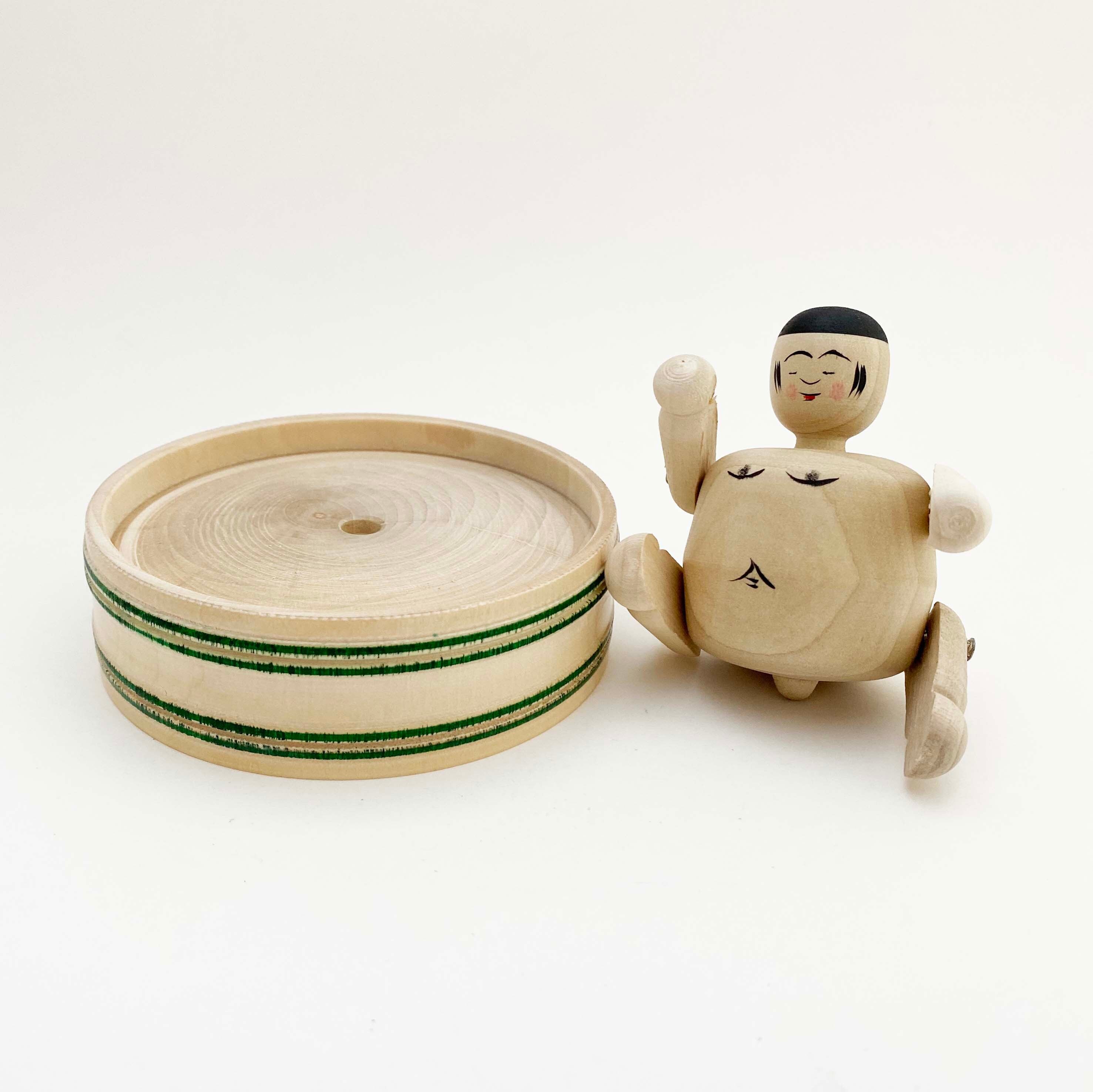 別注木地玩具 行水坊や(遠刈田系/佐藤英裕工人)