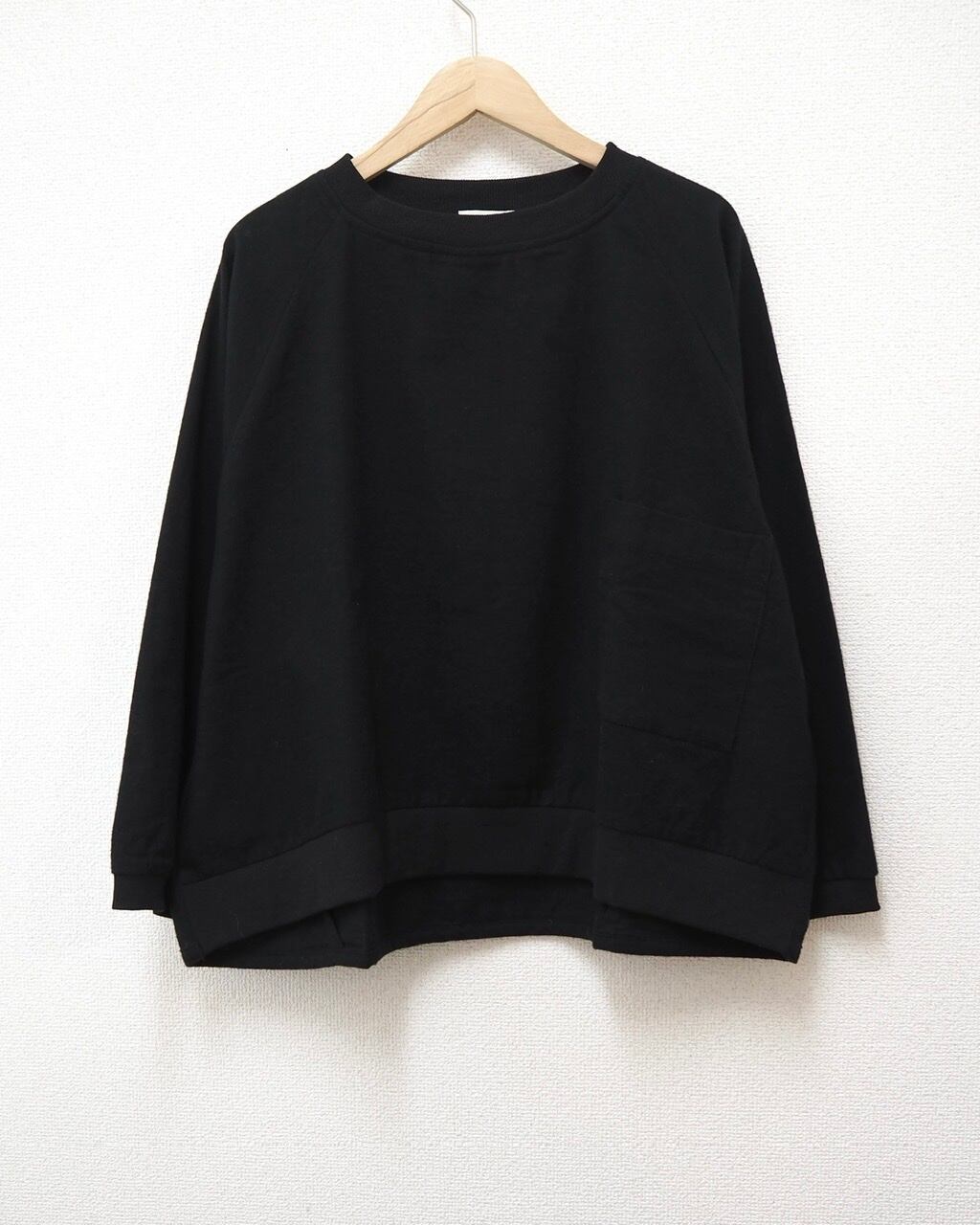[sale] big pocket p/o shirt <black>￥6050▶￥4500