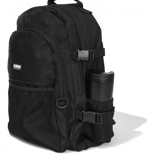 ☆【KIRSH】POCKET STORAGE BACKPACK [BLACK] | もごつ