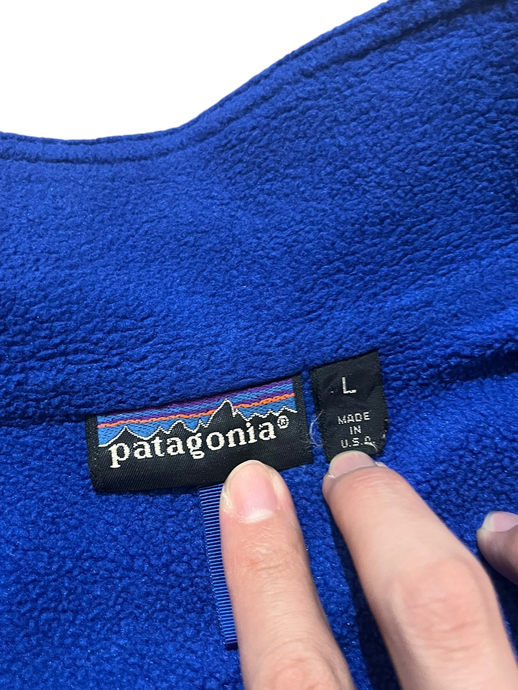 90s S0 Patagonia Shelled Capilene Jacket Made in U.S.A. Emerald
