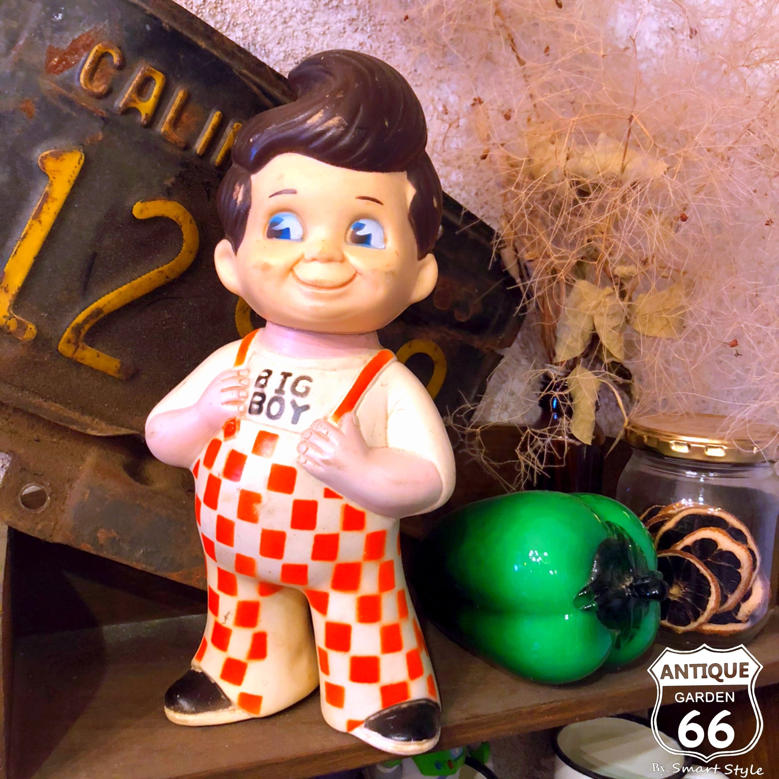 BIG BOY ®️   50年代   ソフビ貯金箱   ビックボーイ ビンテージ