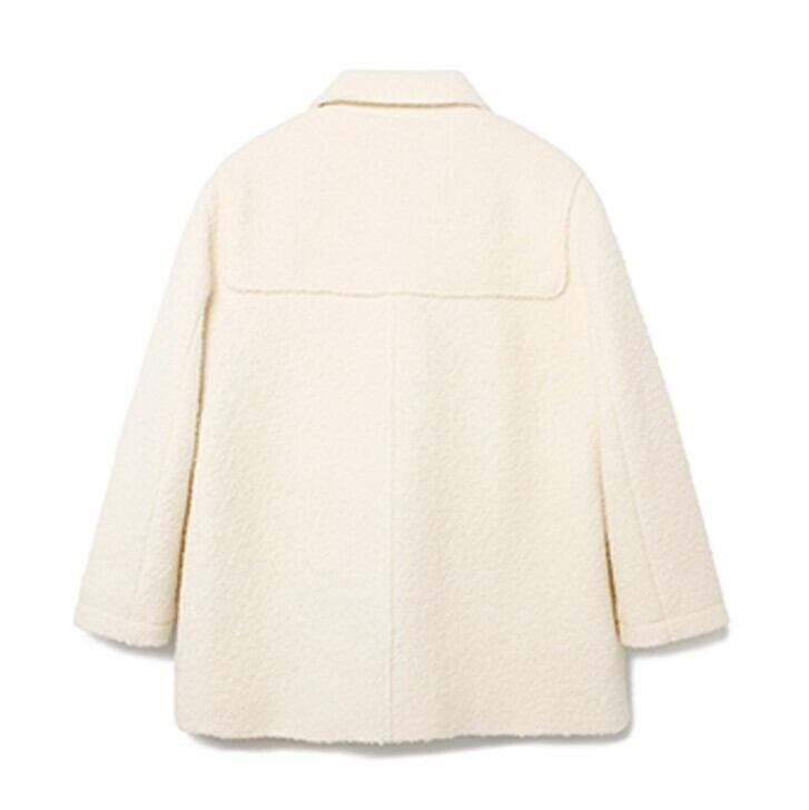 ☆Red Velvet ウェンディ 着用！！【ROLAROLA】DUFFLE HALF COAT IVORY