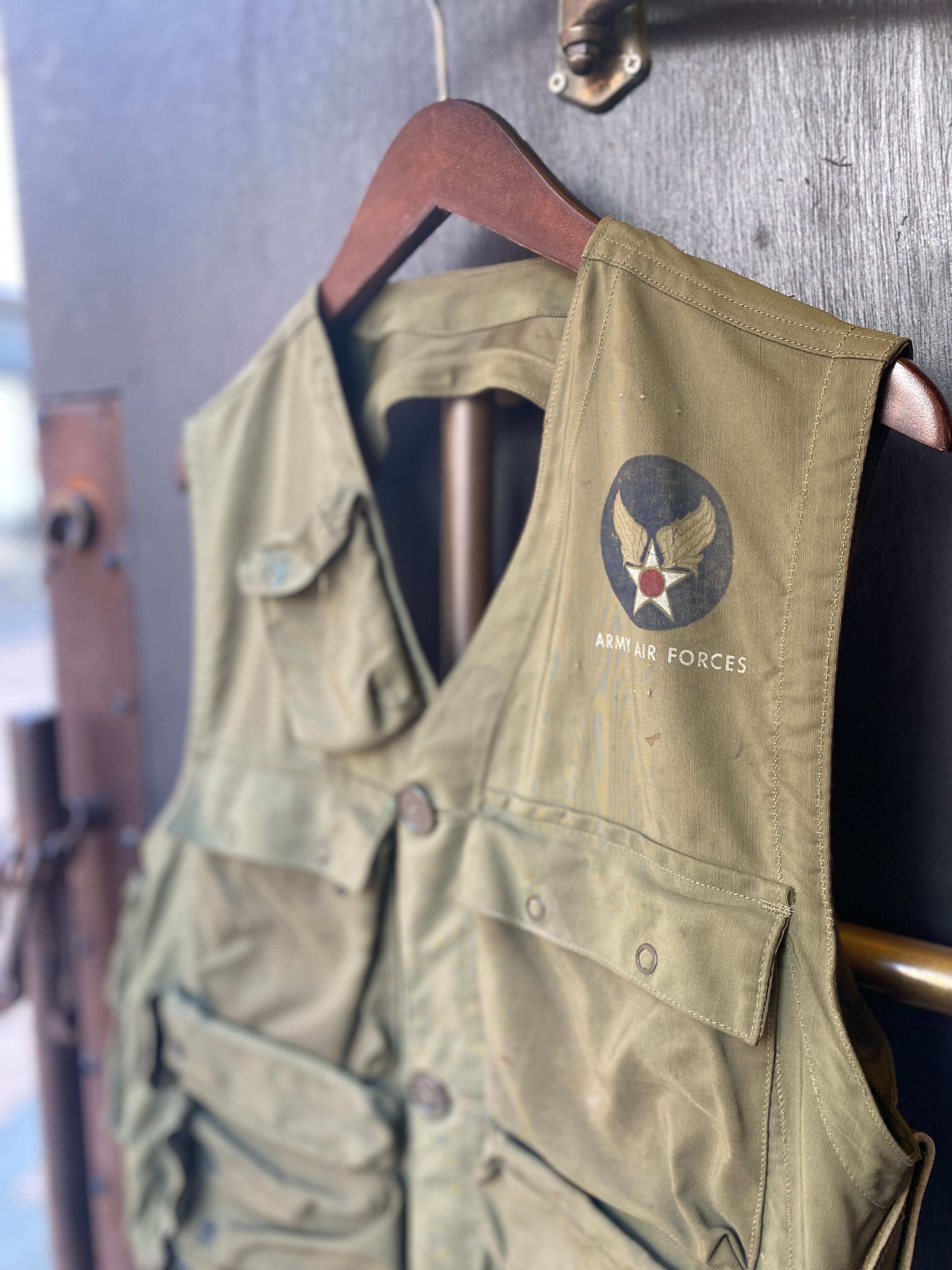 40s us ARMY Air Force c-1 vest ベスト | mill kagoshima