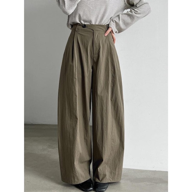 wrap hook barrel pants