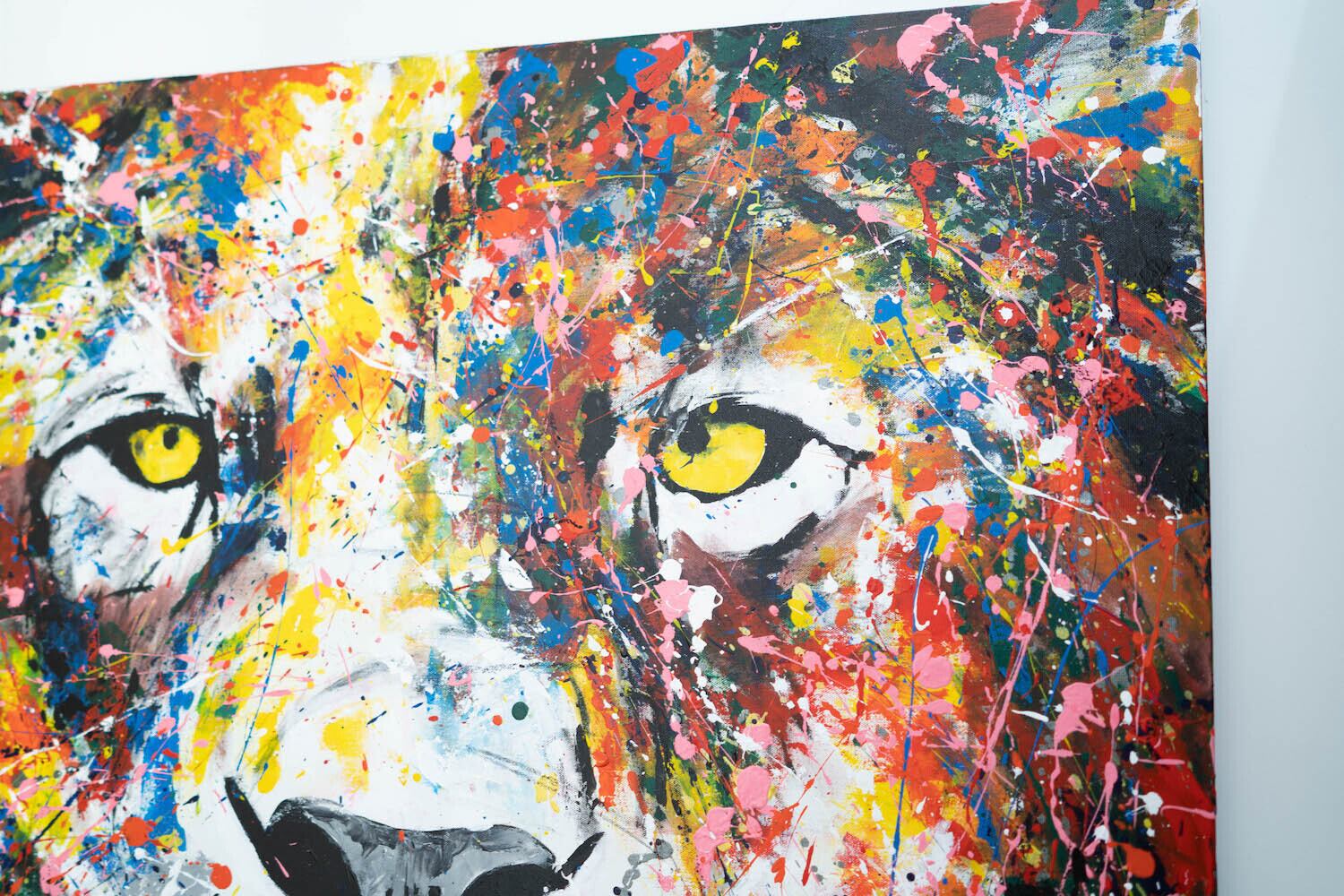 LION / ライオンの現代アート作品 絵画販売 | TOMOYA OFFICIAL GALLERY