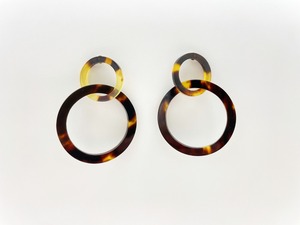 べっ甲ピアス（pi-215）