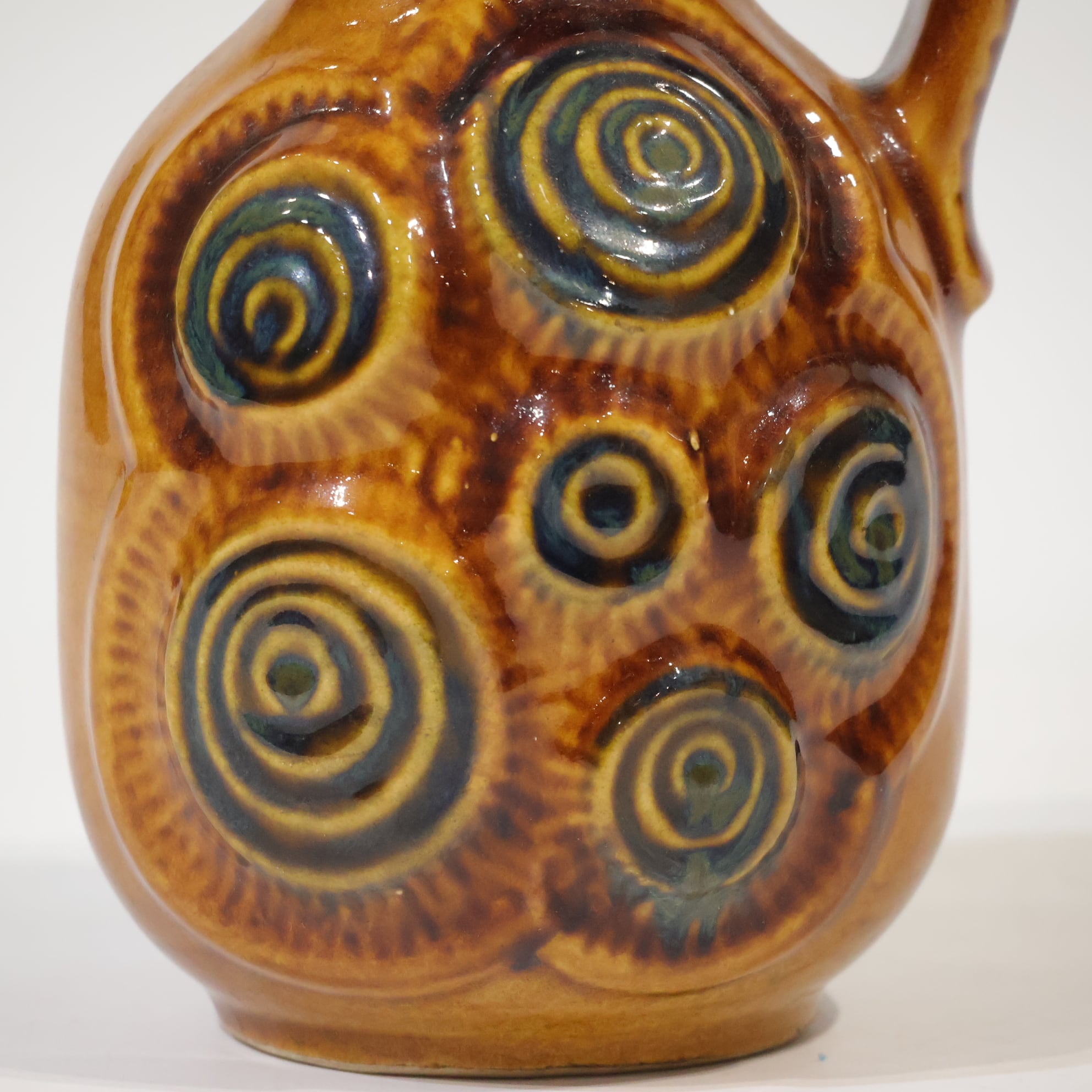 Bay Keramik-- 17.4㎝ | Fat Lava & German Art Pottery