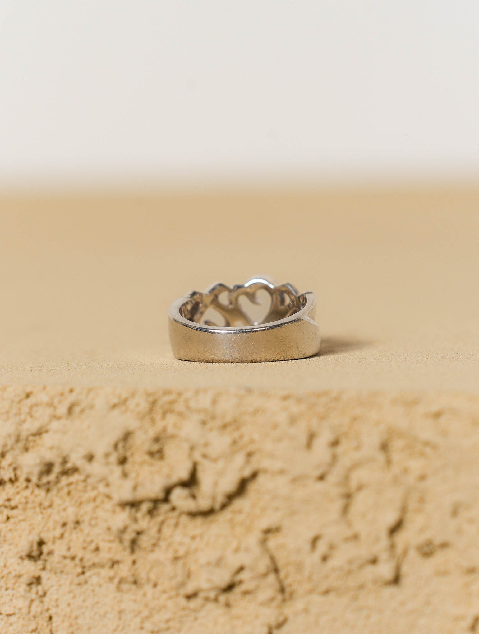 Tiffany&Co. ティファニー トリプルラビングハート SV925 リング