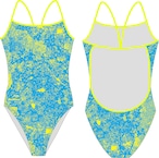 Delfina - Vintage Light Blue Light back Swimsuit