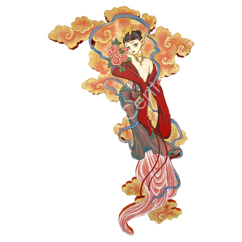 ベロニカ都登　イラスト　原画　水彩画　少年 ベロニカ都登 / velonyca toto | The Artcomplex Center of Tokyo