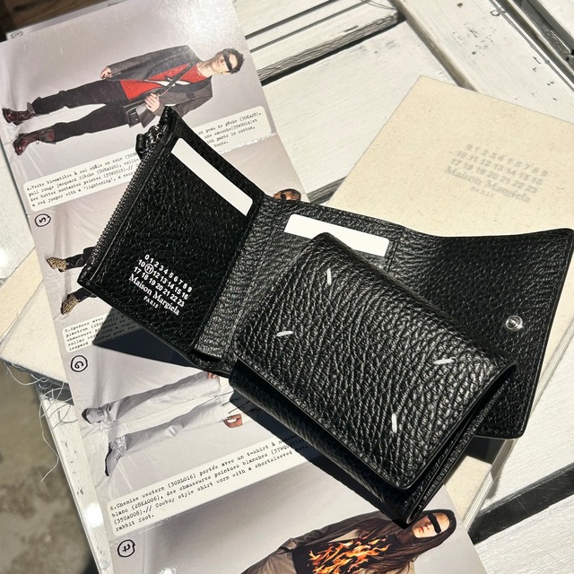 Maison Margiela【メゾン マルジェラ 】ZIP COMPACT TRY FOLD ( SA3UI0010 BLACK)