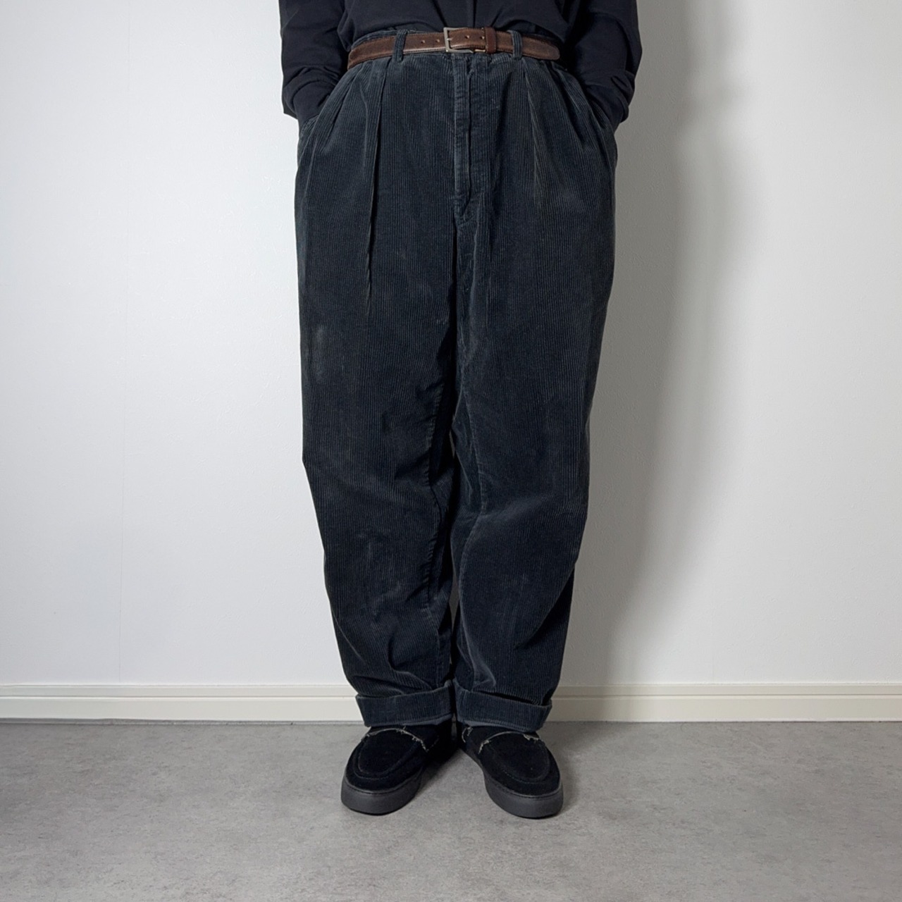 90s Polo by Ralph Lauren POLO CORDS ANDREW "black" W36L32(W36L30) 古着 - 14