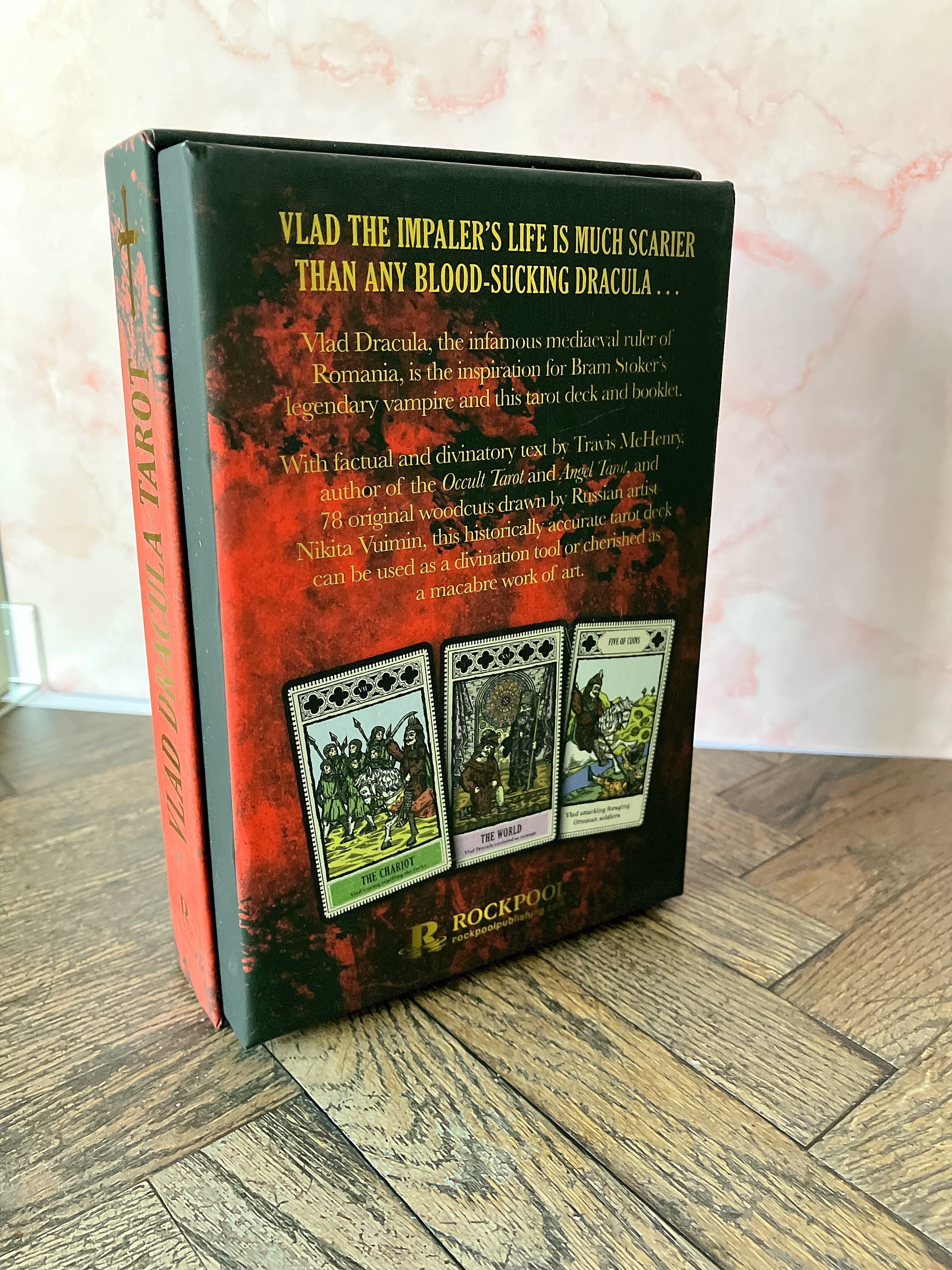 真紅の禁忌】ヴラド・ツェペシュ “串刺し公” タロット ―― 残虐が魅せる