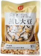 有機蒸し大豆　１００ｇ　だいずデイズ　自然食品さしすせそ