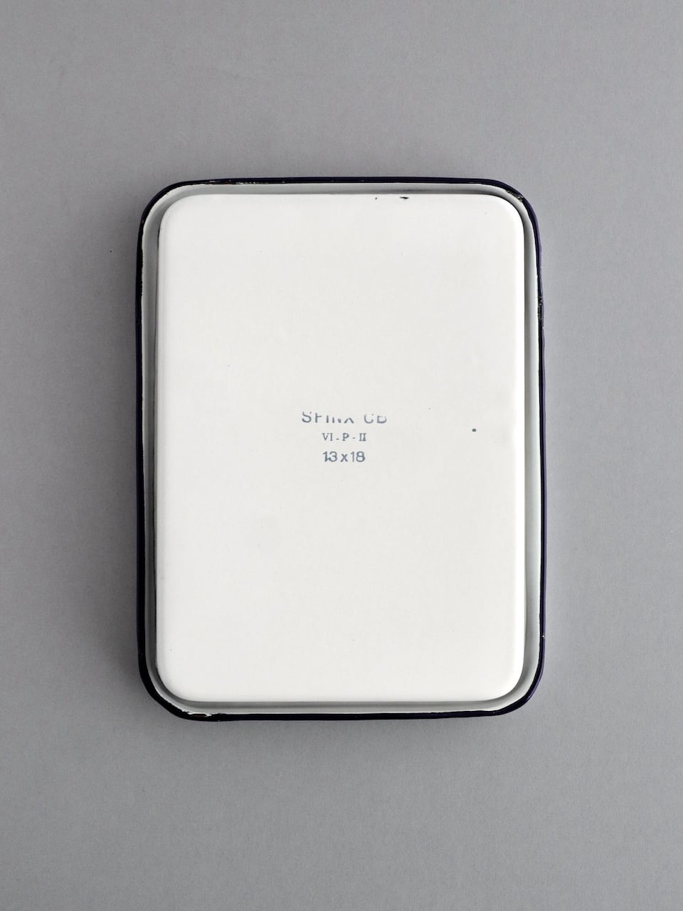 チェコ製 ホーロートレイ 2枚セット｜Enamel Tray Set of 2