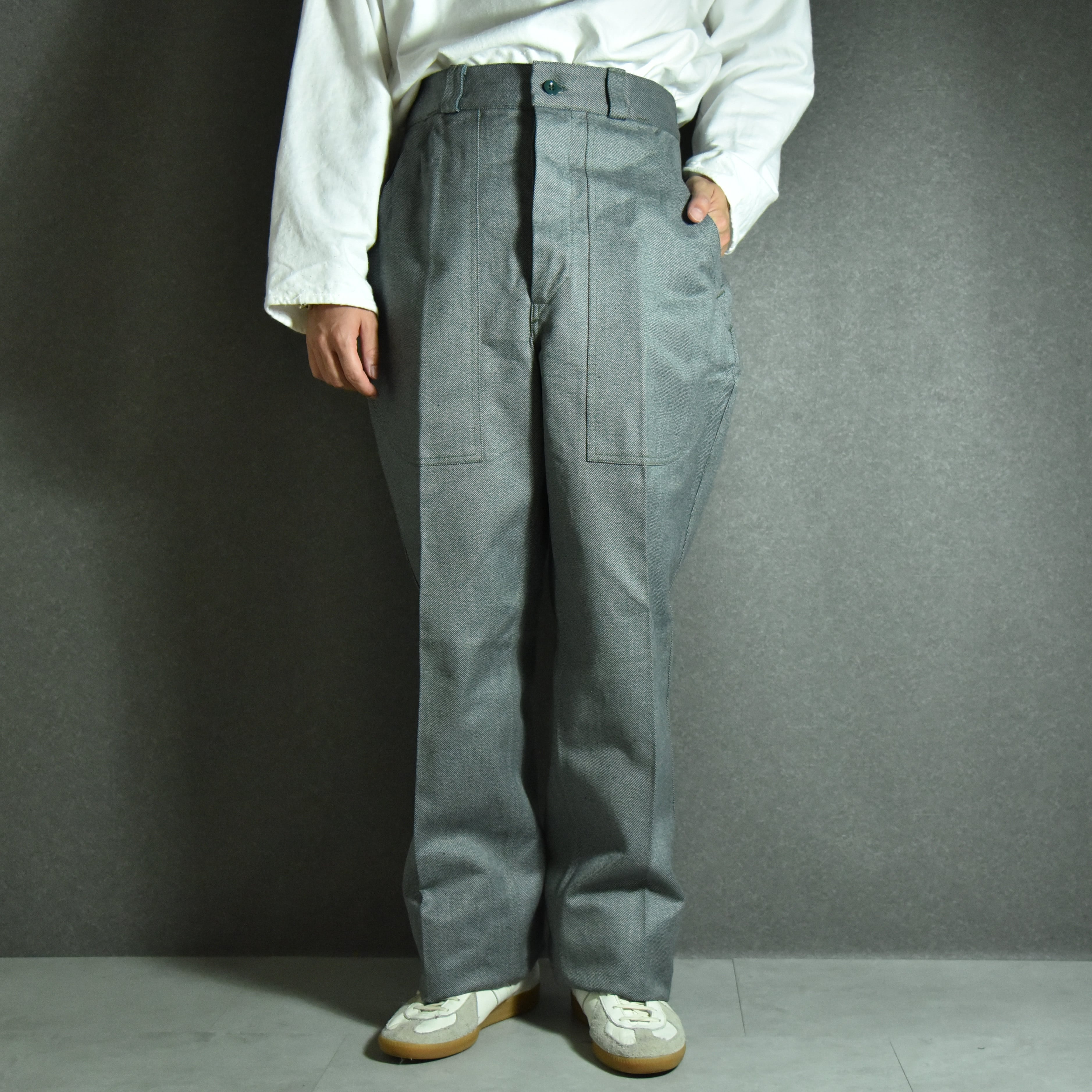 DEAD STOCK】Swiss army Denim Work Pants スイス軍 デニム ワーク