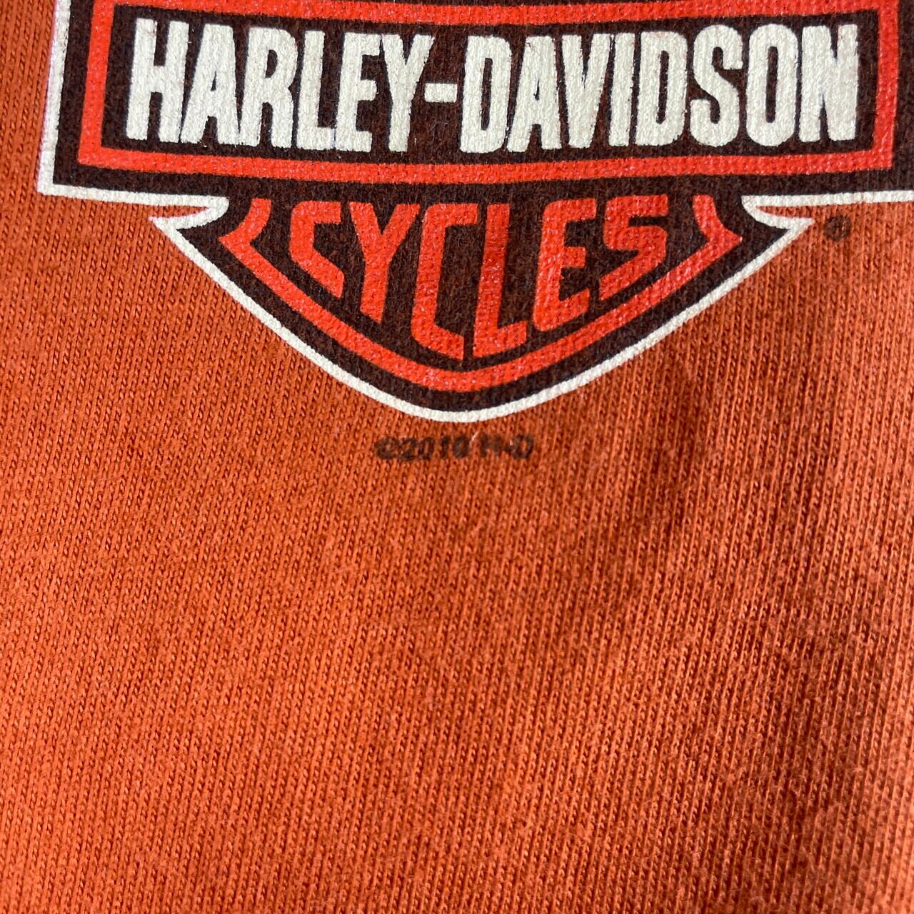 Harley-Davidson ハーレーダビッドソン 両面プリント ノースリーブ